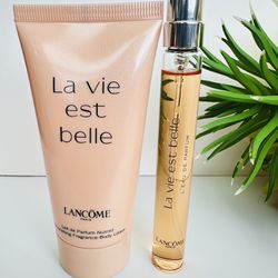 Lancôme La Vie est Belle Perfume Travel Size 10ml & Body Lotion 50ml