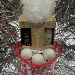 Goat Milk & Honey Gift Basket