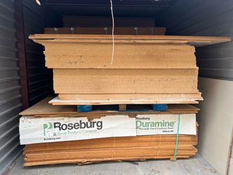 Roseburg Duranine Hardrock Melamine laminate Particle Boards for Furniture, Cabinetry, Fixtures *443 pcs NEW
