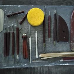 5lb Clay Cone 06 And Sculpting Tools Pottery 