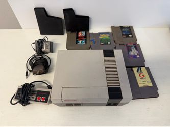 Nintendo NES with games