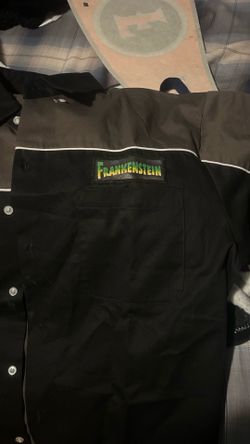 Frankenstein button up shirt