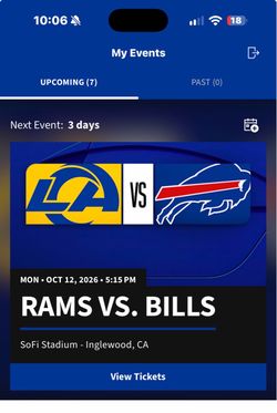 Rams vs Bills