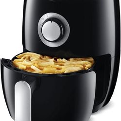 Gourmia 2.2 Qt Compact Air Fryer (black)