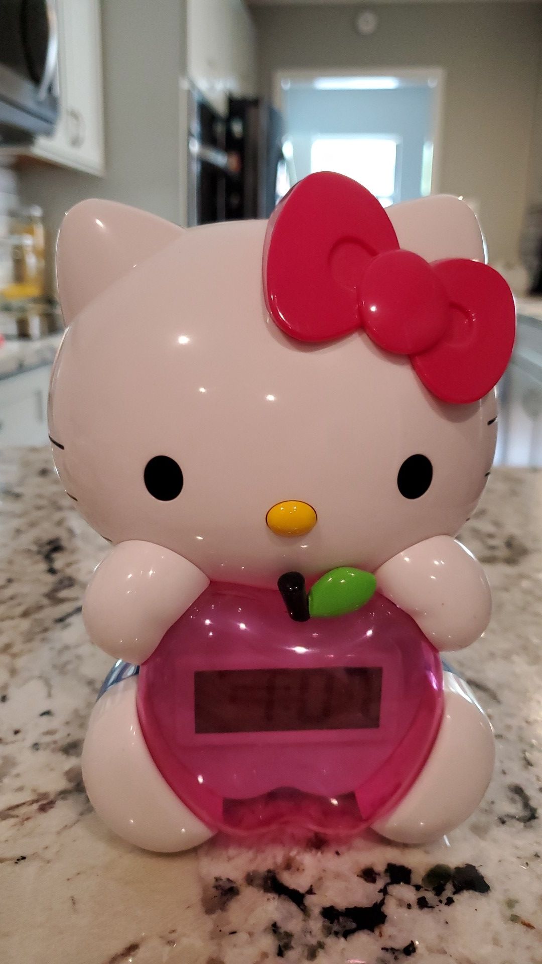 Hello Kitty alarm clock.