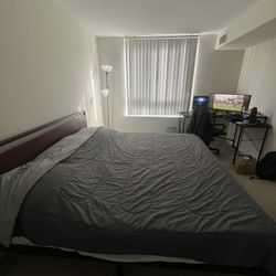 King Sized Bed + Frame