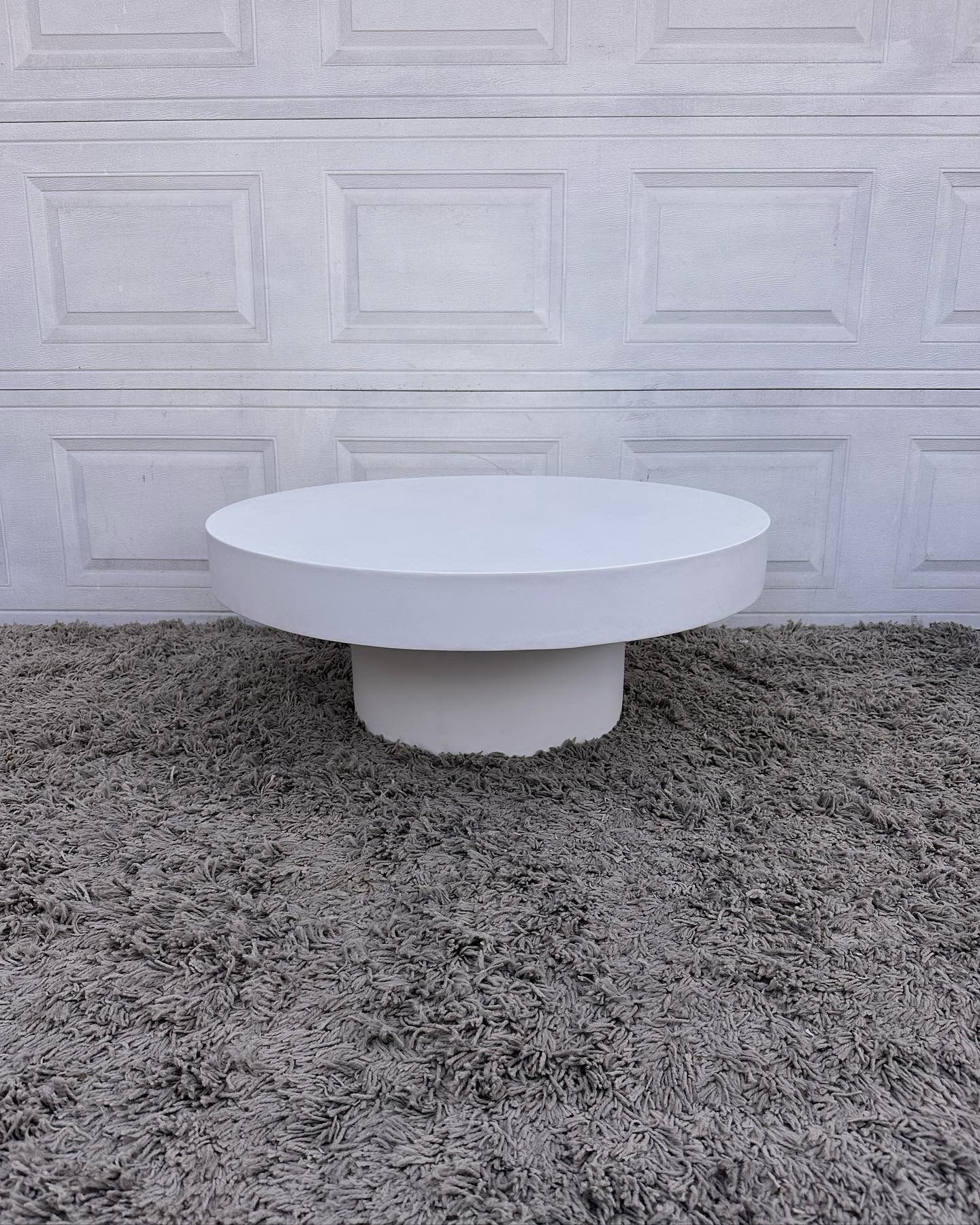 AllModern Kenton White Concrete Coffee Table ‼️DELIVERY INCLUDED‼️