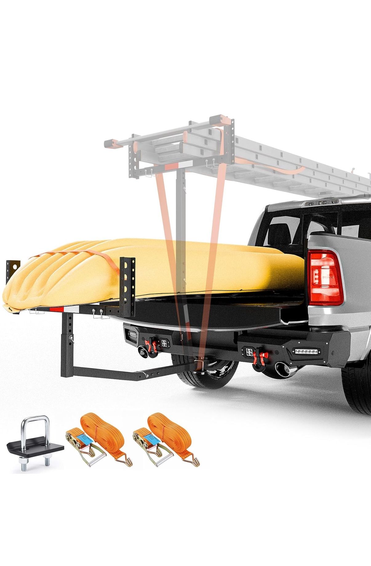 Truck Bed Extender Hitch Mount, 2” Universal 