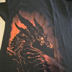 Vintage Blizzard T-Shirt World of Warcraft Exclusive Sz M or L WOW