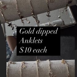 Gold Dipped Anklets