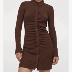 H&M Ruched Dress
