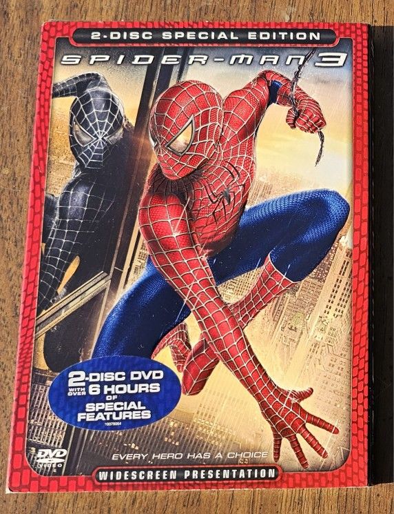Spider-Man 3 DVD 2-Disc Special Edition Brand New Sealed!!!