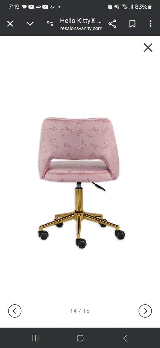 Hello Kitty Chair