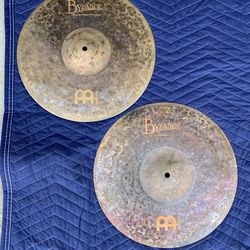 Meinl Byzance Series 14” Extra Dry Medium Hi Hat Drum Cymbals BRAND NEW Retails for $629