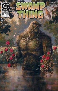 Swamp Thing 1989 #1 2nd Print Cover B Michael Zulli Variant
