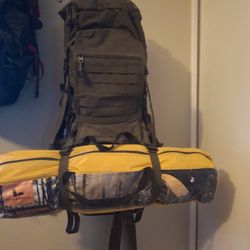 Rugged Exposure Delta  65 Liter Backpacking Pack