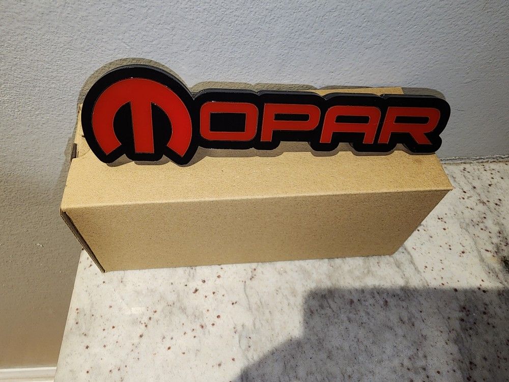 Mopar Grill Badge.