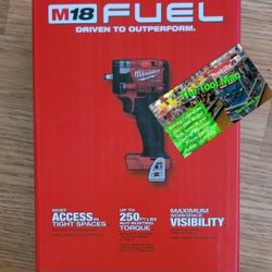 New Milwaukee M18 Fuel Brushless Cordless Stubby 3/8" Impact Wrench $130 Firm. Pickup Only