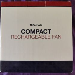 4patriots Compact Rechargeable Fan 