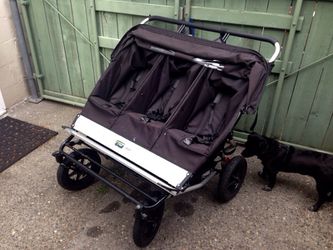 Ledig tilnærmelse damp Mountain Buggy Triple Jogging Stroller for Sale in Seattle, WA - OfferUp