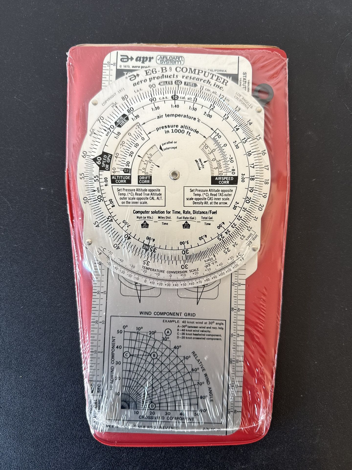 E6 -B9 Flight Computer and Flight Instruction Manual