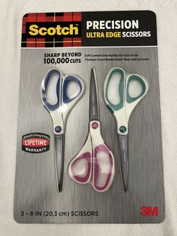 Scissors - 3-Pack New in Box