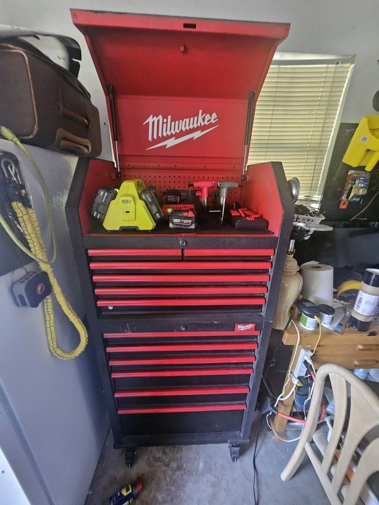 Milwaukee Toolbox Full of Tools