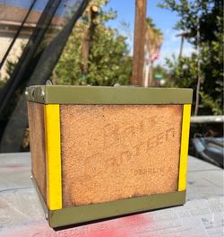 Vintage Military Style Crate Box