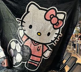 Hello Kitty X Angel City Fc Blanket
