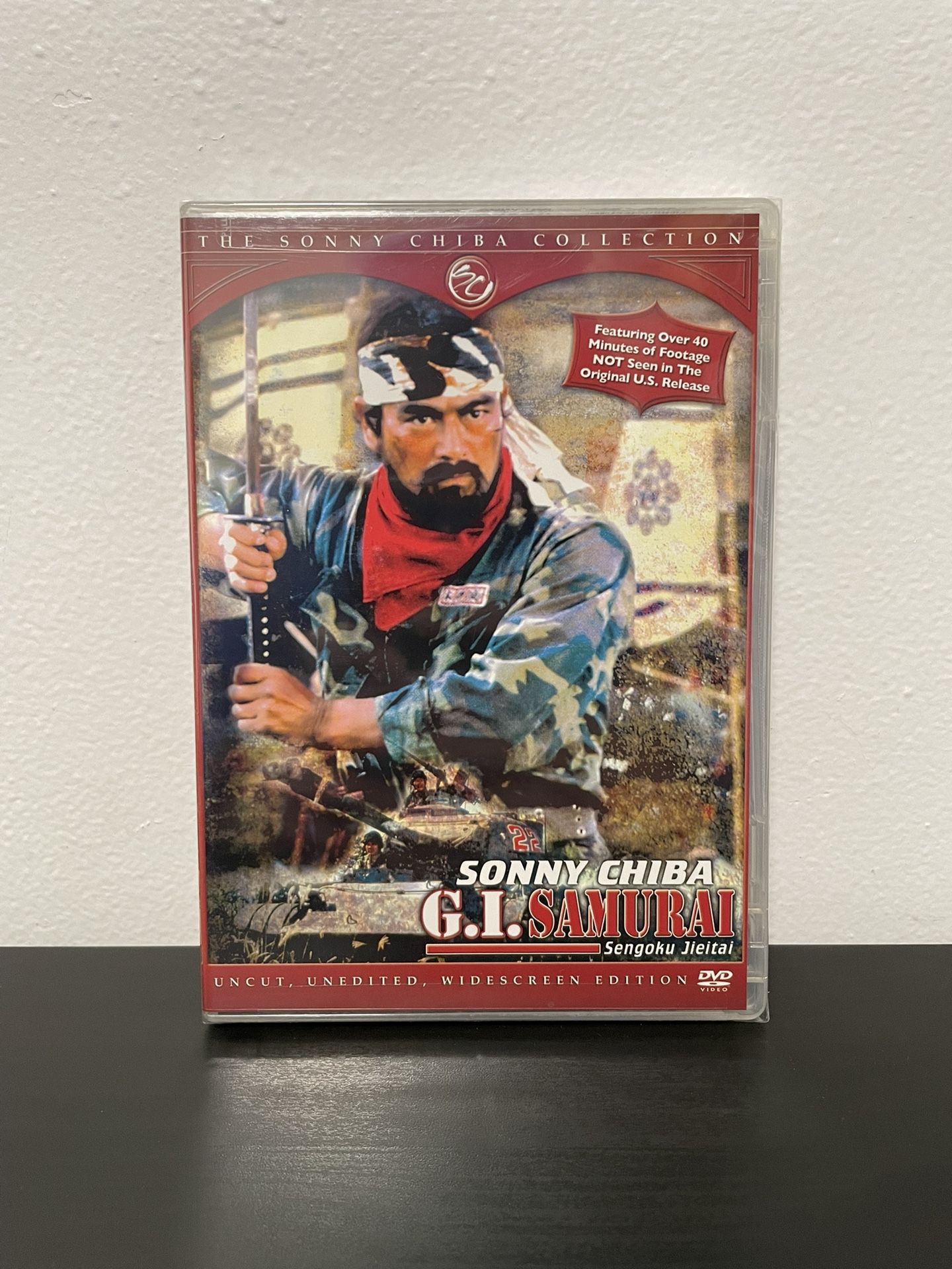 GI Samurai DVD Movie NEW SEALED Uncut Widescreen Edition Sonny Chiba Japan 1979