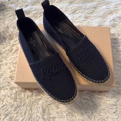 Louis Vuitton Espadrille, Size 37, New never Worn Jean Material 