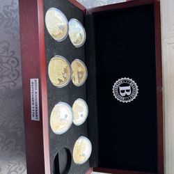 BRADFORD EXCHANGE: 20th Anniv, 9/11, 24k gold plated, proof, 7/8