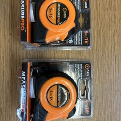 2pcs. 16’ Tape Measures w/magnetic Hooks  $20
