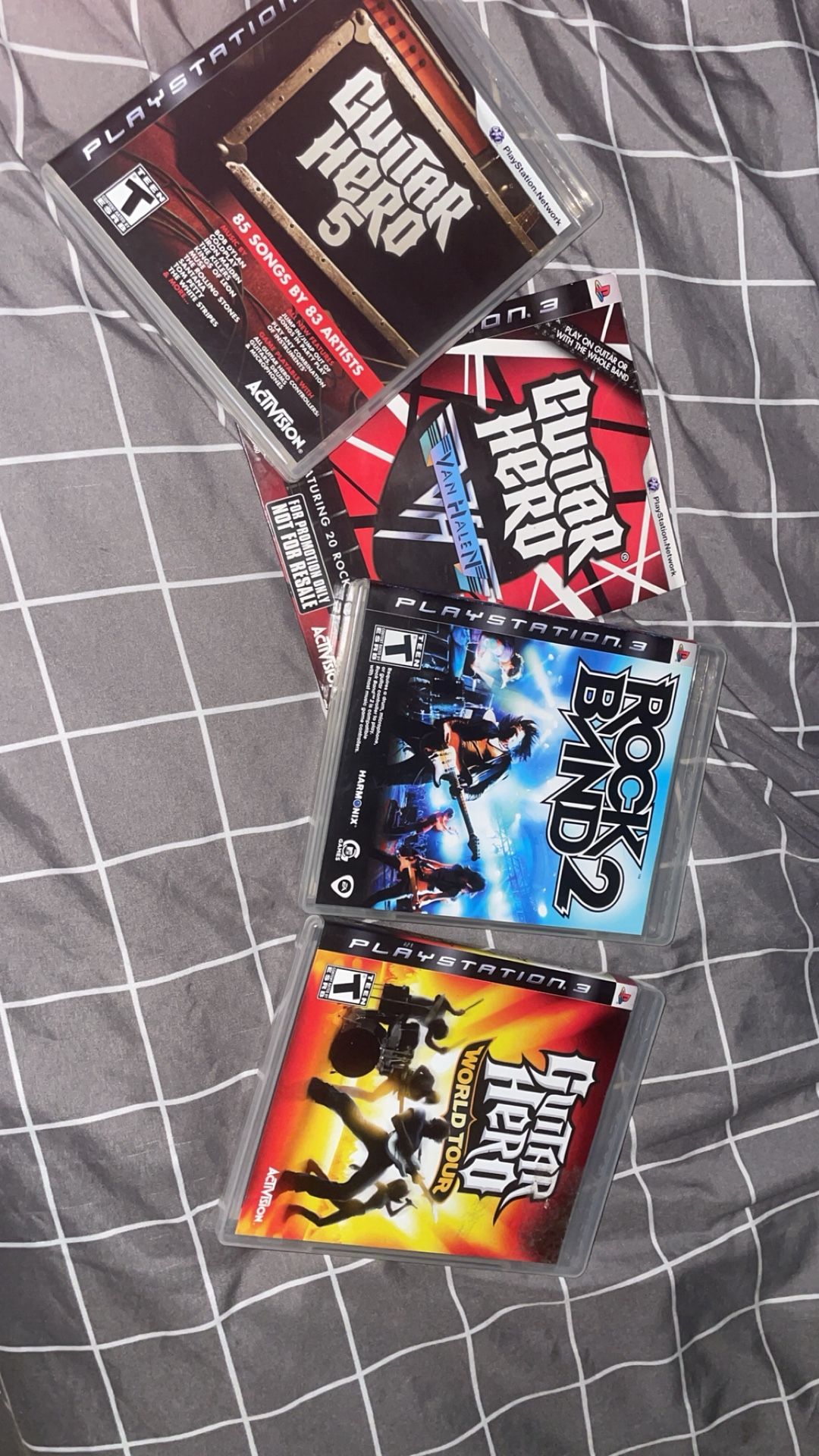 PS3 Guitar Hero And ๐ธ Rock Band 2 Game