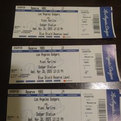 Dodgers Vs Miami Marlins April 30 