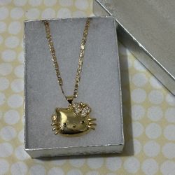 Hello Kitty Locket Necklace 