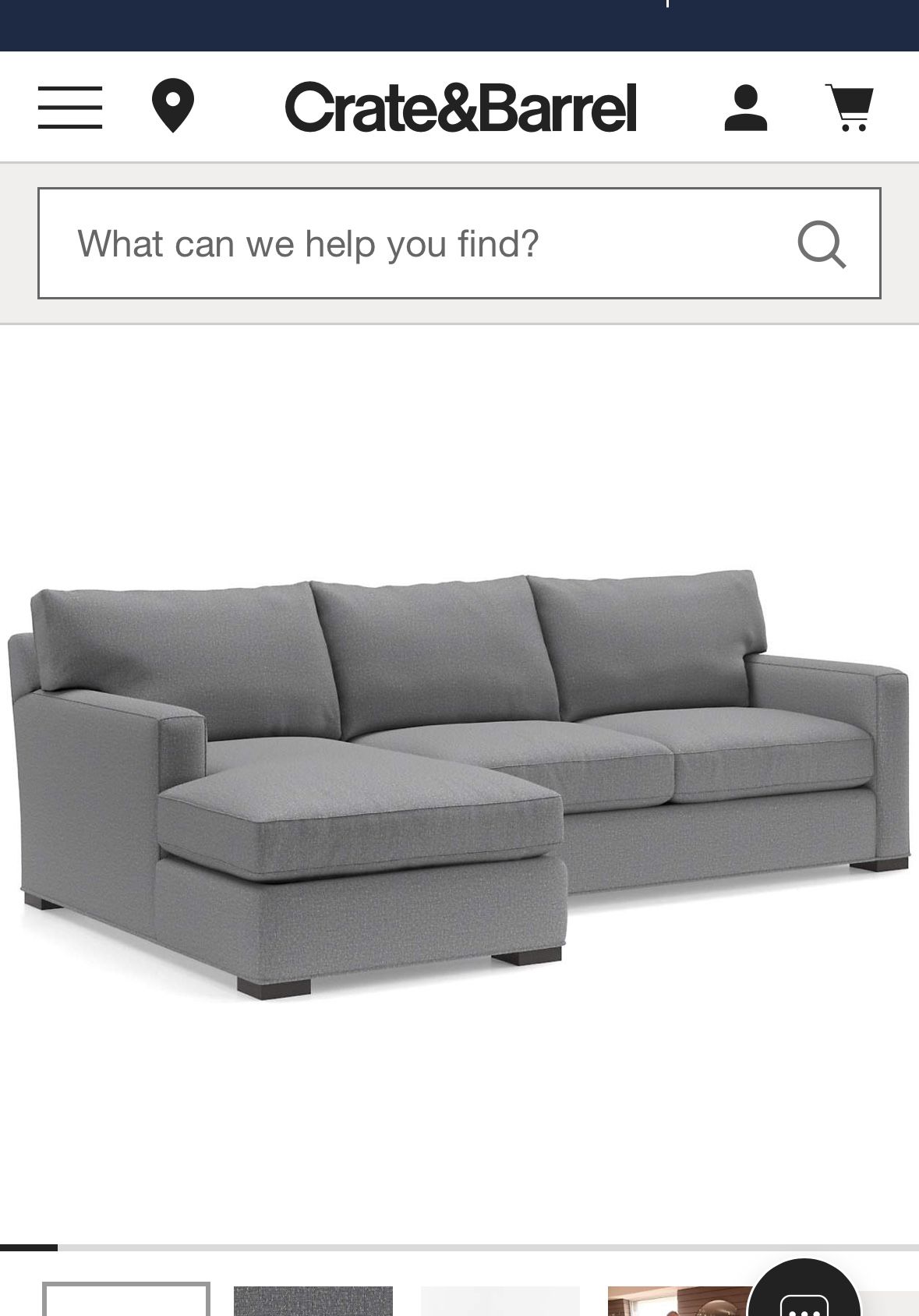Crate & Barrel Couch