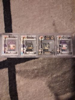 Bitty Pop! DC comics. Batman 4 pack miniatures