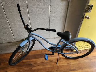 Cruiser bike sky blue new large