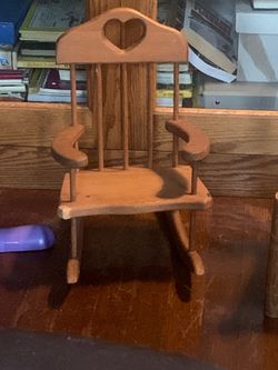 Wood baby chair