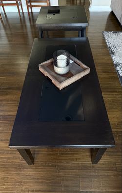 Coffee table + 2 Side tables