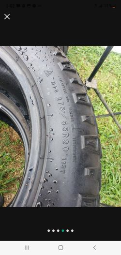 Good Year Wranglers 275 55 20 R