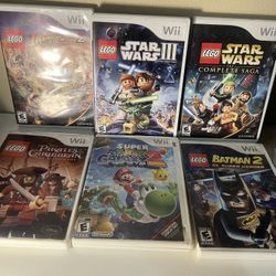 6- Nintendo Wii Games