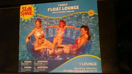 Brand new Float lounge (open box)
