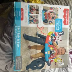 fisher price 3 in 1 activity center