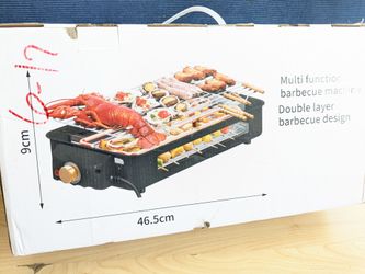Electric Smokeless Indoor Multi Functional Barbecue Machine