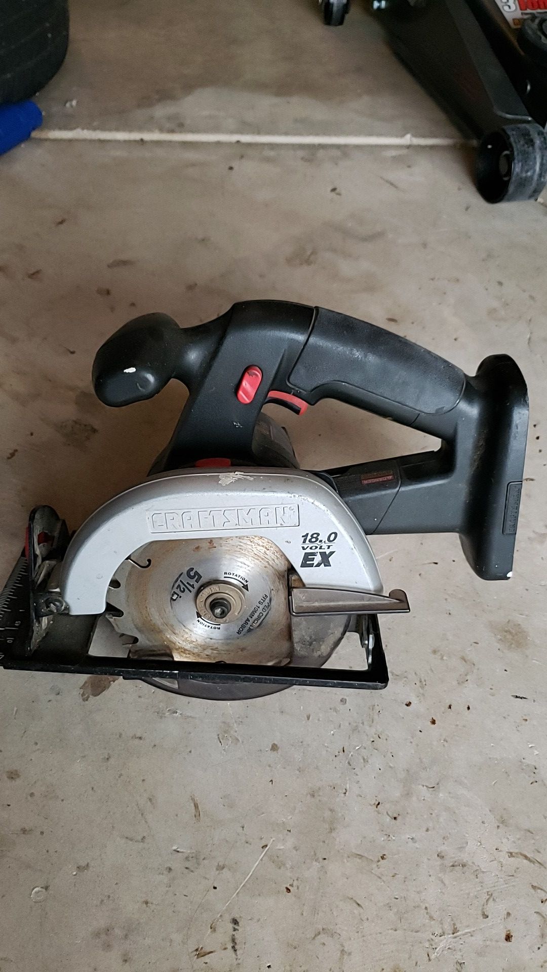 Craftsman 18v Circular Saw