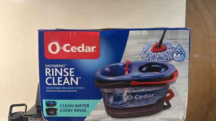 O-cedar Easywring Rinse Clean Microfiber spin mop system