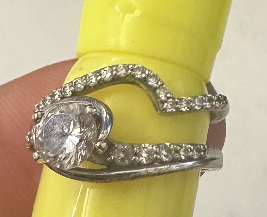 Wedding Set (engagement And Matching Band)