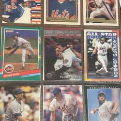 Mets baseball card lot from 90s 